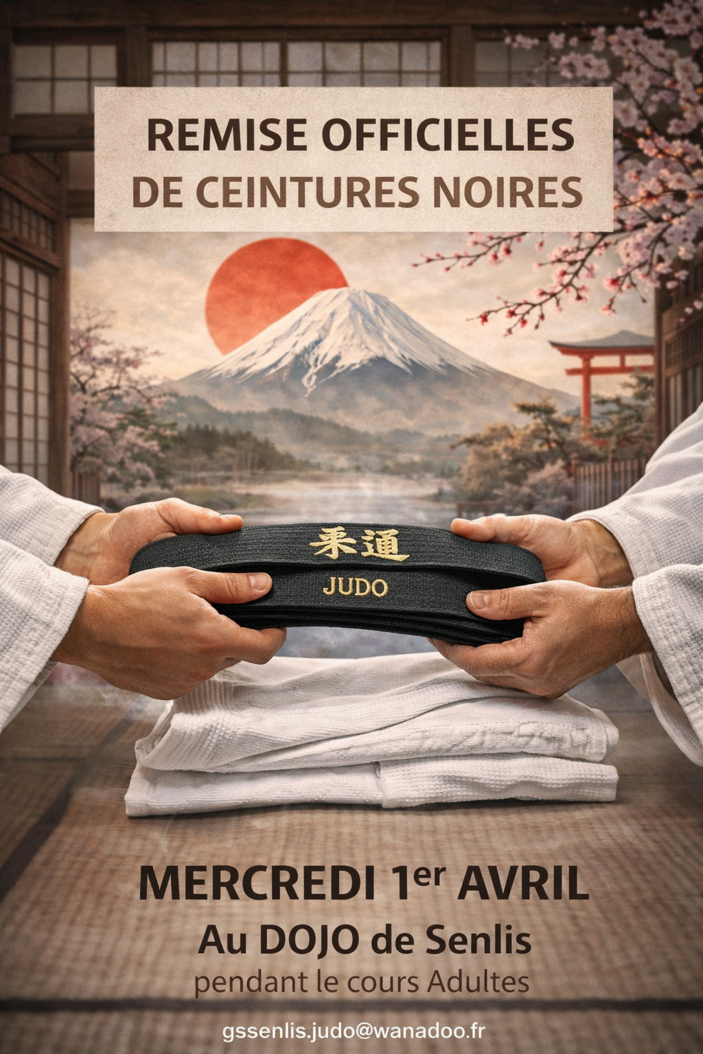 🎉 Venez célébrer nos nouvelles ceintures noires !